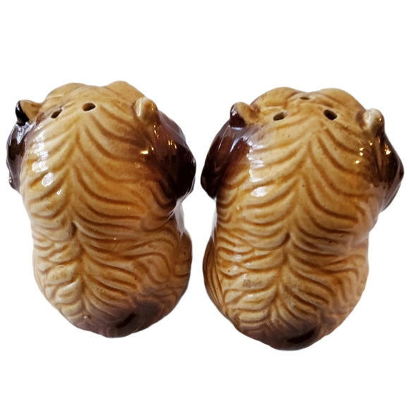 Vintage Googly Eyes Pekinese Dog Salt & Pe… - Picture 3 of 6